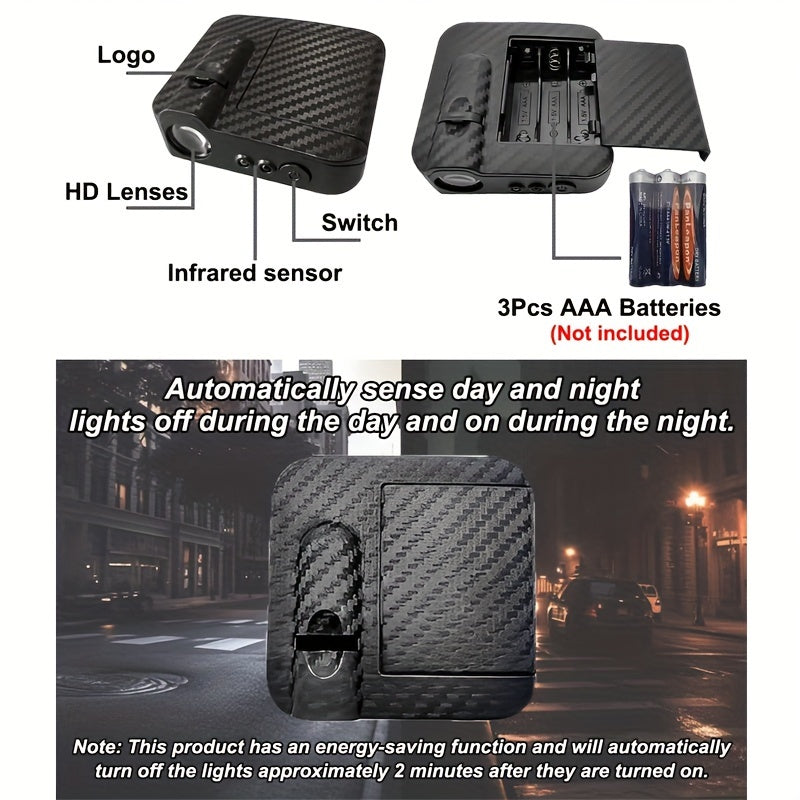 Energy-Efficient Wireless LED Car Door Projector Lights