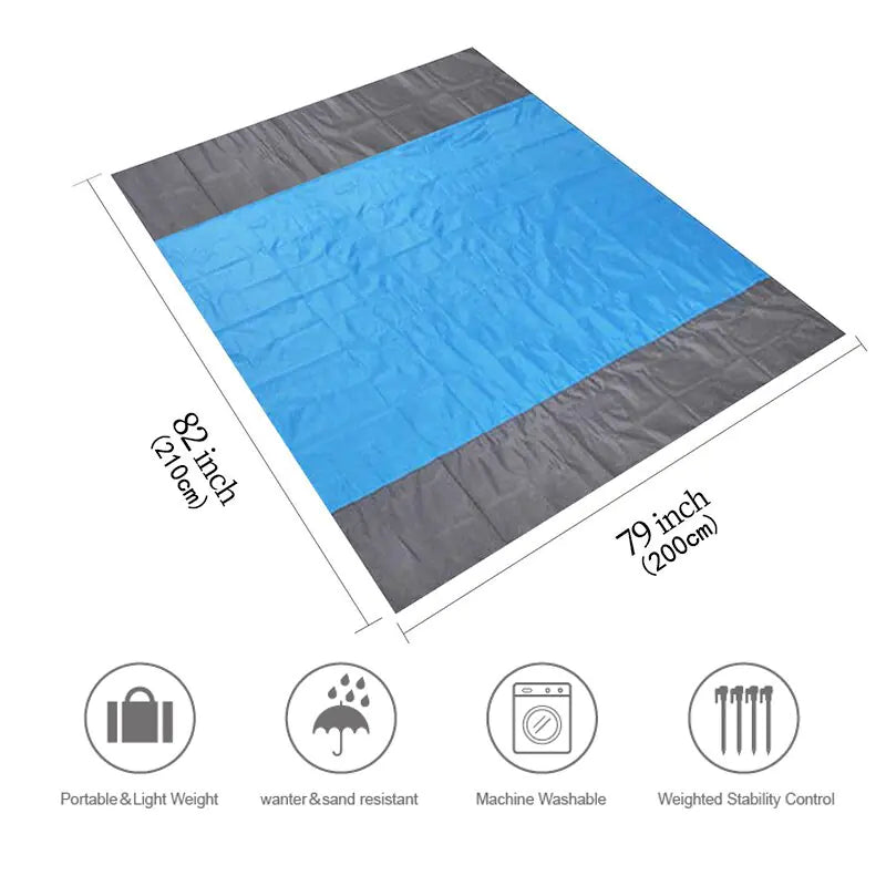 Sand-Free Beach Mat