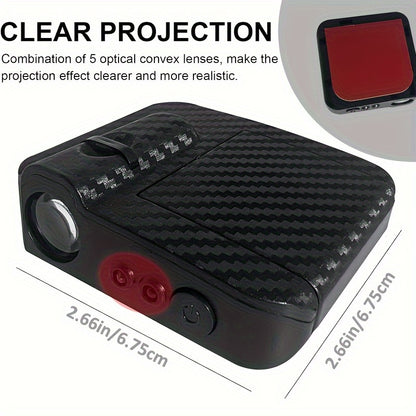 Energy-Efficient Wireless LED Car Door Projector Lights