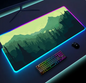 RadiantGlow LED Mouse Pad