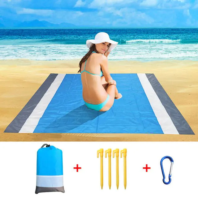 Sand-Free Beach Mat