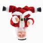 Inverted rotating santa