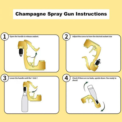 Champagne Wine Sprayer gun shape