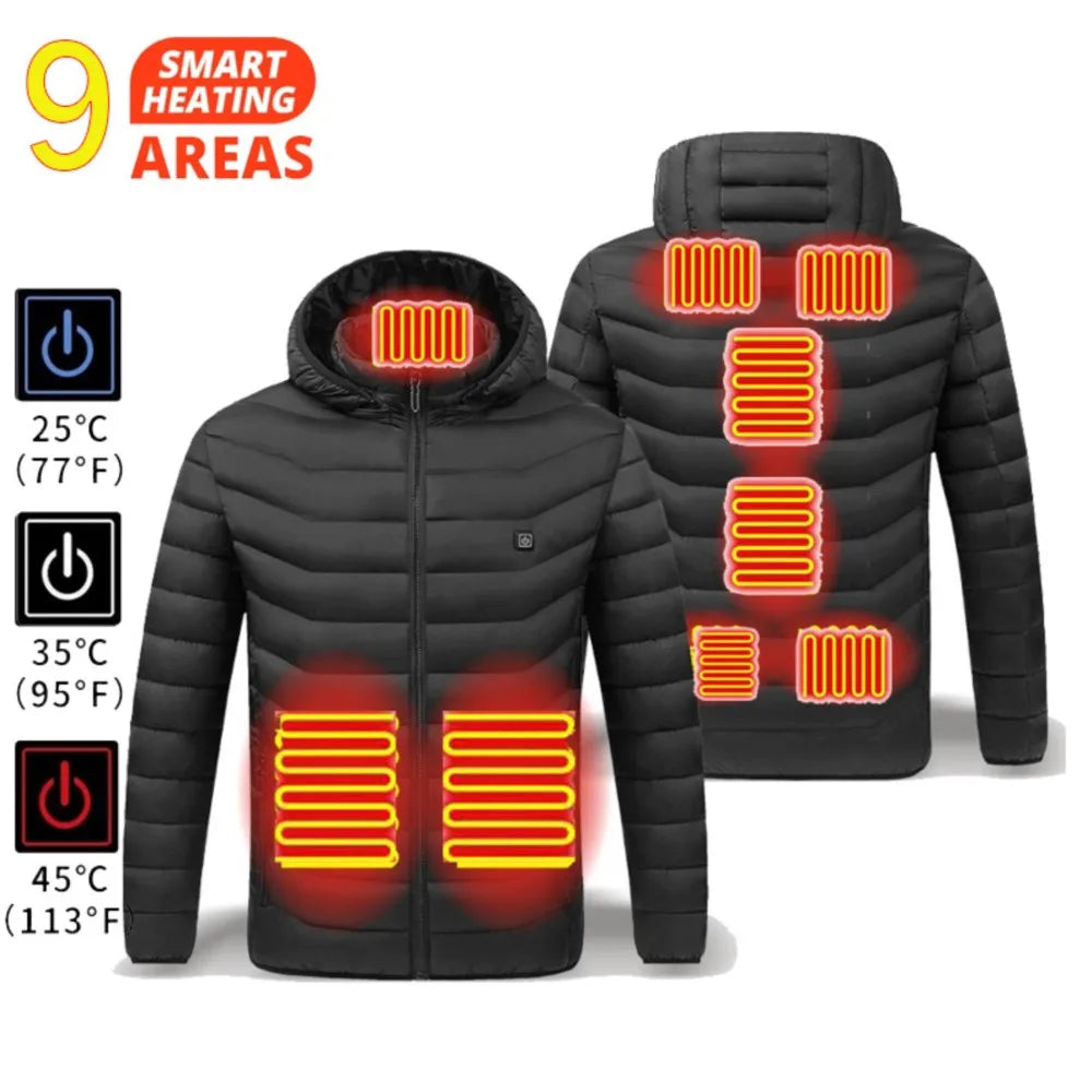 21 Areas Heated Jacket for Men and Women