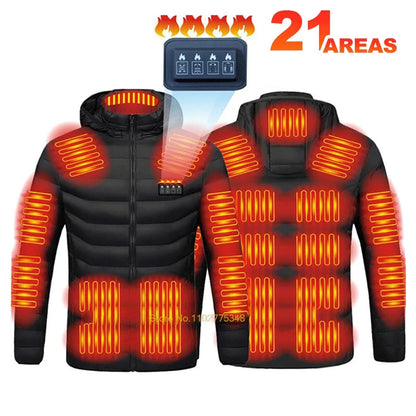 21 Areas Heated Jacket for Men and Women