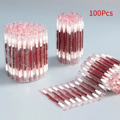 Disinfected Iodine Double-Ended Cotton Swabs