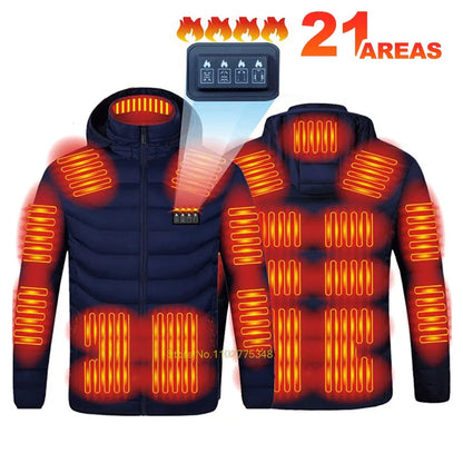 21 Areas Heated Jacket for Men and Women