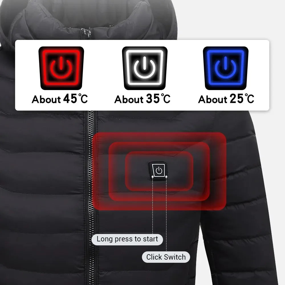 21 Areas Heated Jacket for Men and Women