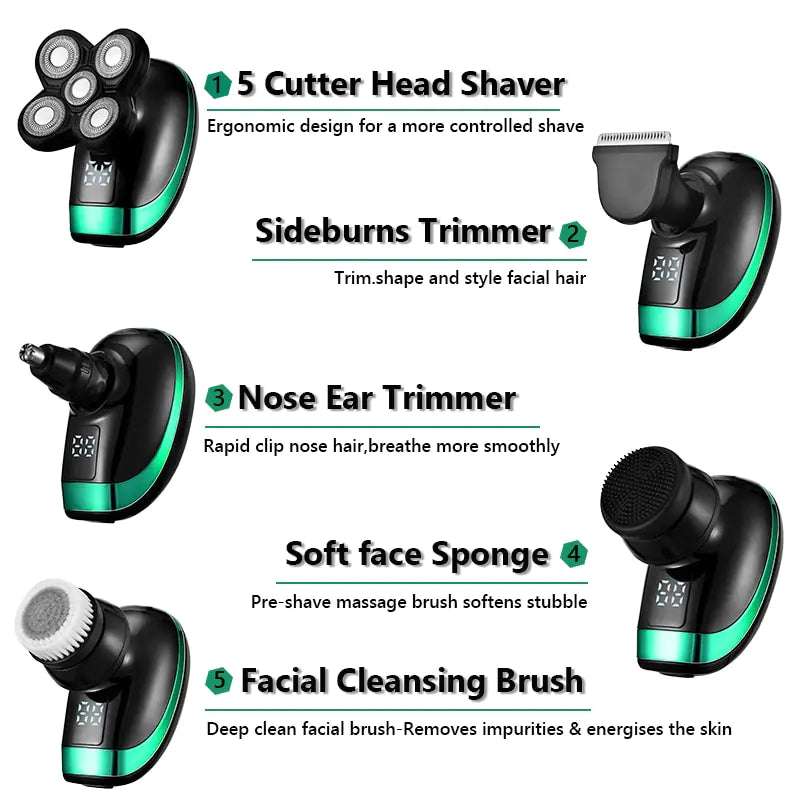 Bald Head Electric Shaver