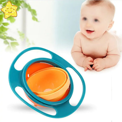 Baby Feeding Autorotation Bowl